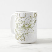 Mug Floral, 45 cl (Devant gauche)