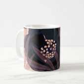 Mug Floral abstract elegance, artistic background. (Devant gauche)