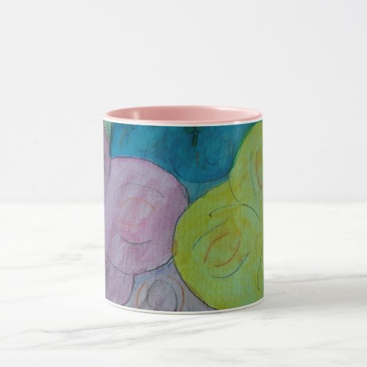 Mug floral Abstrait été (Centre)