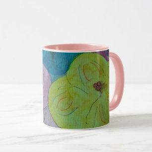 Mug floral Abstrait été