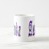 Mug Floral Amanda Girls Nom Logo, (Centre)
