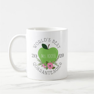 Mug Floral Apple, le meilleur professeur de quartier d