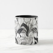 Mug floral Art Déco (Centre)