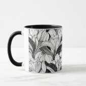 Mug floral Art Déco (Gauche)
