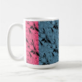 Mug Floral Art déco (Gauche)