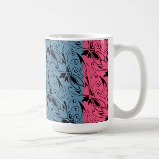 Mug Floral Art déco (Droite)