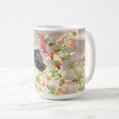 Mug Floral avec papillon (Devant droit)