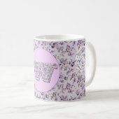 Mug Floral Best maman W (Devant droit)