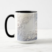 Mug Floral Blanc (Gauche)
