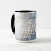 Mug Floral Blanc (Devant gauche)