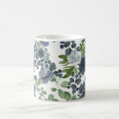 Mug floral bleu (Centre)