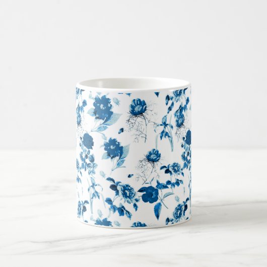 Mug Floral bleu-Mug (Centre)