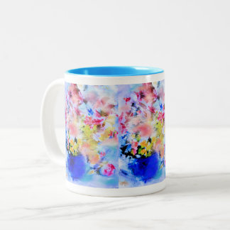 Mug floral Blues