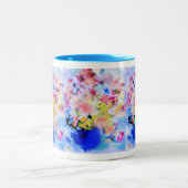 Mug floral Blues (Centre)