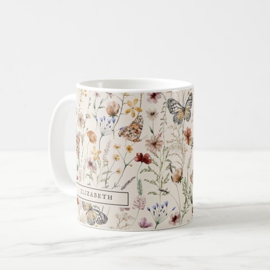 Mug Floral Boho (Devant gauche)