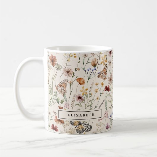 Mug Floral Boho (Gauche)