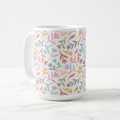 Mug Floral Boho coloré (Devant gauche)