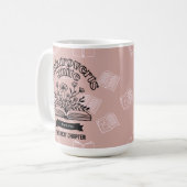 Mug Floral "Booktroverts Unite" (Devant gauche)
