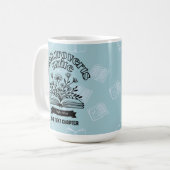 Mug Floral "Booktroverts Unite" (Devant gauche)