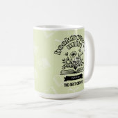Mug Floral "Booktroverts Unite" (Devant droit)