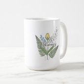 Mug Floral & Botanique "Blooming" (Devant droit)