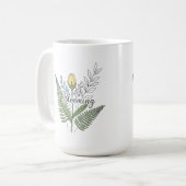Mug Floral & Botanique "Blooming" (Devant gauche)