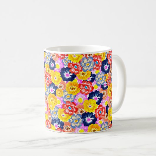 Mug Floral burst (Devant droit)