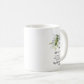 Mug Floral Ceux Qui Attendent Sur Le Seigneur Bible Ve (Devant droit)