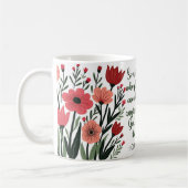 Mug Floral Chrétien (Gauche)