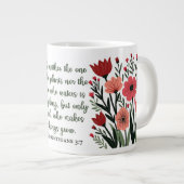 Mug Floral Chrétien (Devant droit)