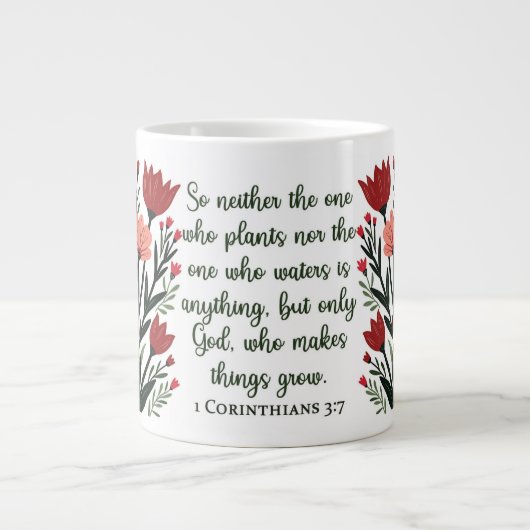 Mug Floral Chrétien (Devant)