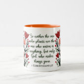 Mug Floral Chrétien (Centre)