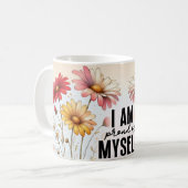 Mug Floral Citations Positifs (Devant gauche)