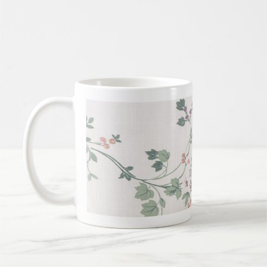 Mug Floral classique (Gauche)