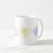 Mug floral coloré (Devant droit)