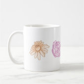 Mug floral coloré (Gauche)