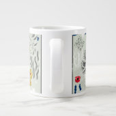Mug floral coloré (Dos)