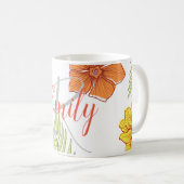 Mug Floral d'Aloha hawaïen (Devant droit)