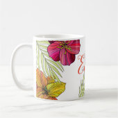 Mug Floral d'Aloha hawaïen (Gauche)