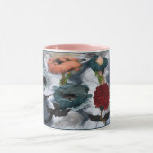 Mug Floral d'art Abstrait (Centre)