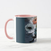 Mug Floral d'art Abstrait (Gauche)