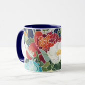 Mug Floral de minuit I (Devant gauche)