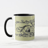 Mug Floral Design (Gauche)