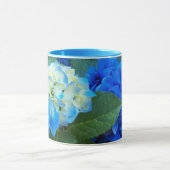 Mug Floral d'Hydrangée Bleue (Centre)