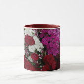 Mug Floral Dianthus blanc, rose et rouge (Centre)
