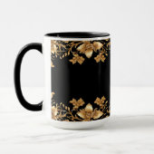 Mug floral doré (Gauche)