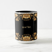 Mug floral doré (Centre)