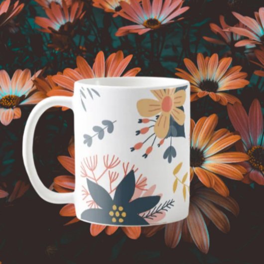 Mug Floral Elegance