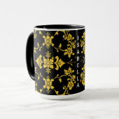 Mug Floral Elegant Collection Moderne (Devant gauche)