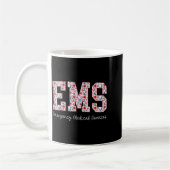 Mug Floral Ems Emergency Medical Services Emt Wildflow (Gauche)